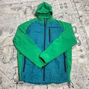 Outdoor Research Men’s Insulated Jacket Blue Green Size Large